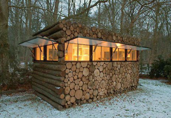 Cabane de jardin bois design
