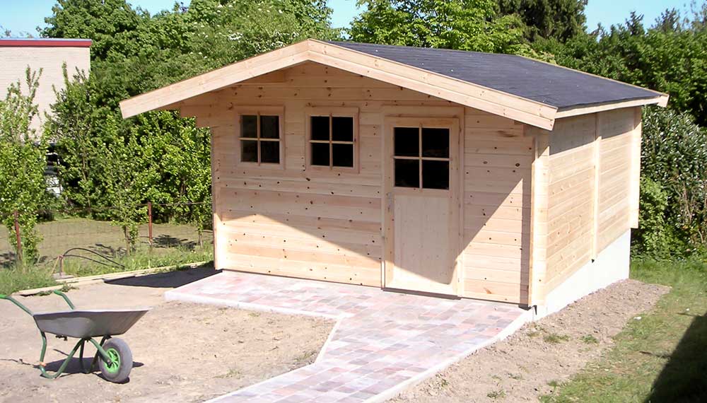 Modele d'abri de jardin en dur
