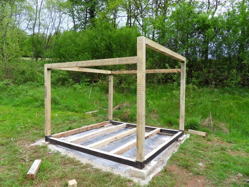 Cabane de jardin plan
