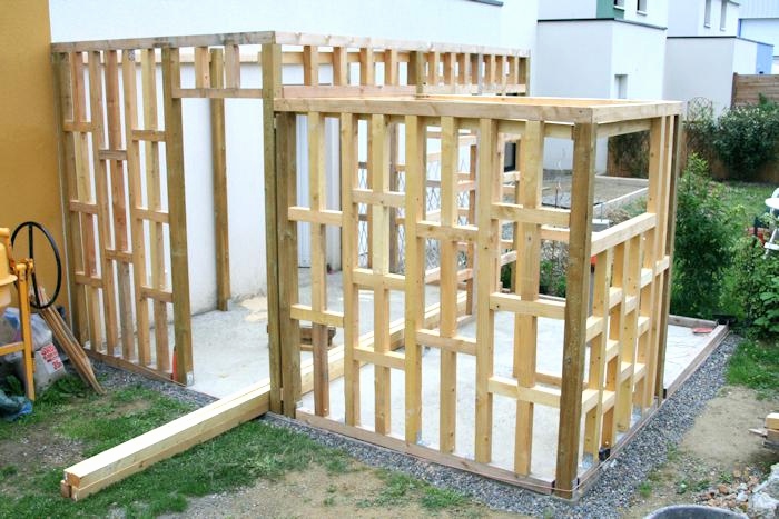 Comment faire un abri de jardin pas cher
