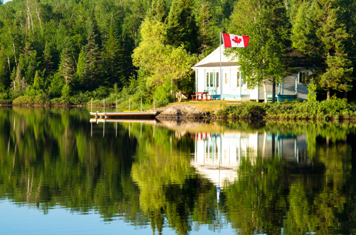 Cottage in canada

