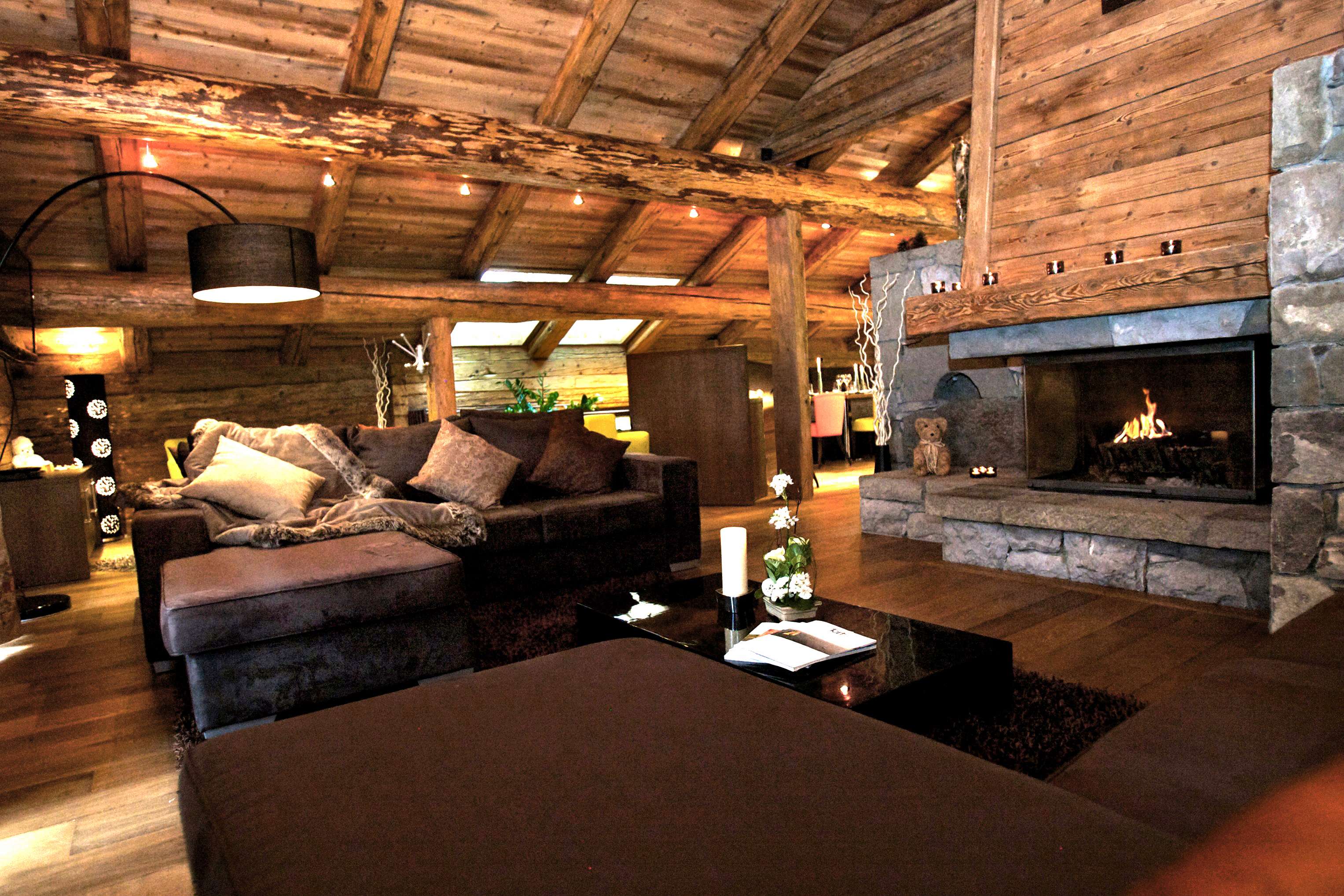 Chalet montagne rustique
