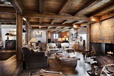 Chalet montagne decoration interieur
