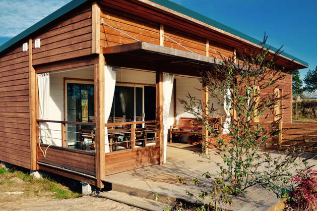 Chalet bois belle riviere
