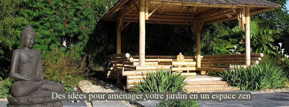Abri de jardin zen
