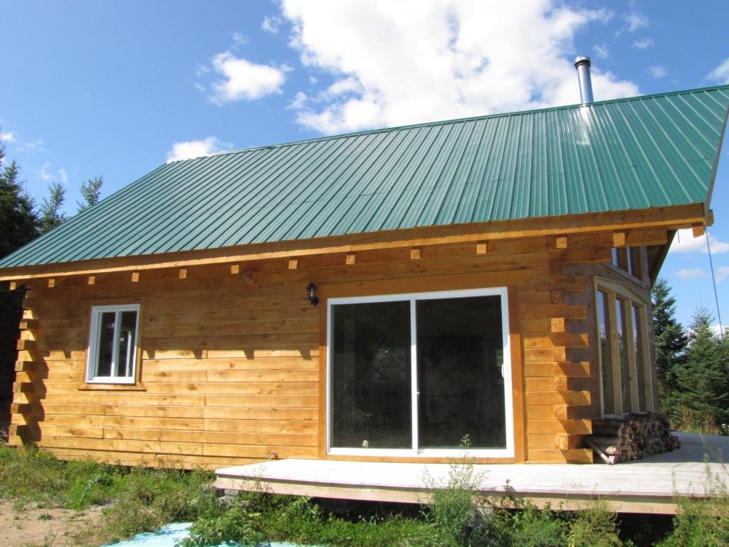 Kit chalet bois quebec
