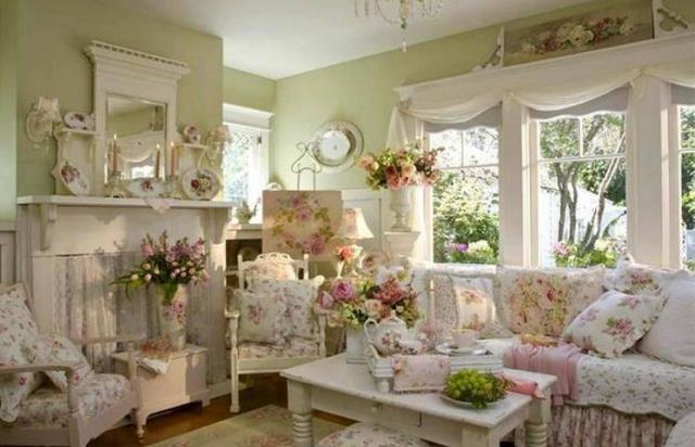 Rideaux cottage anglais
