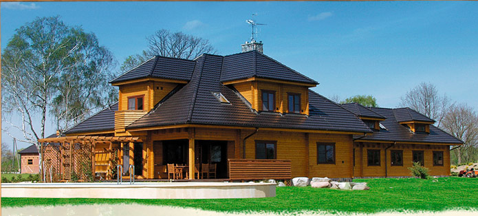 Chalet bois pologne
