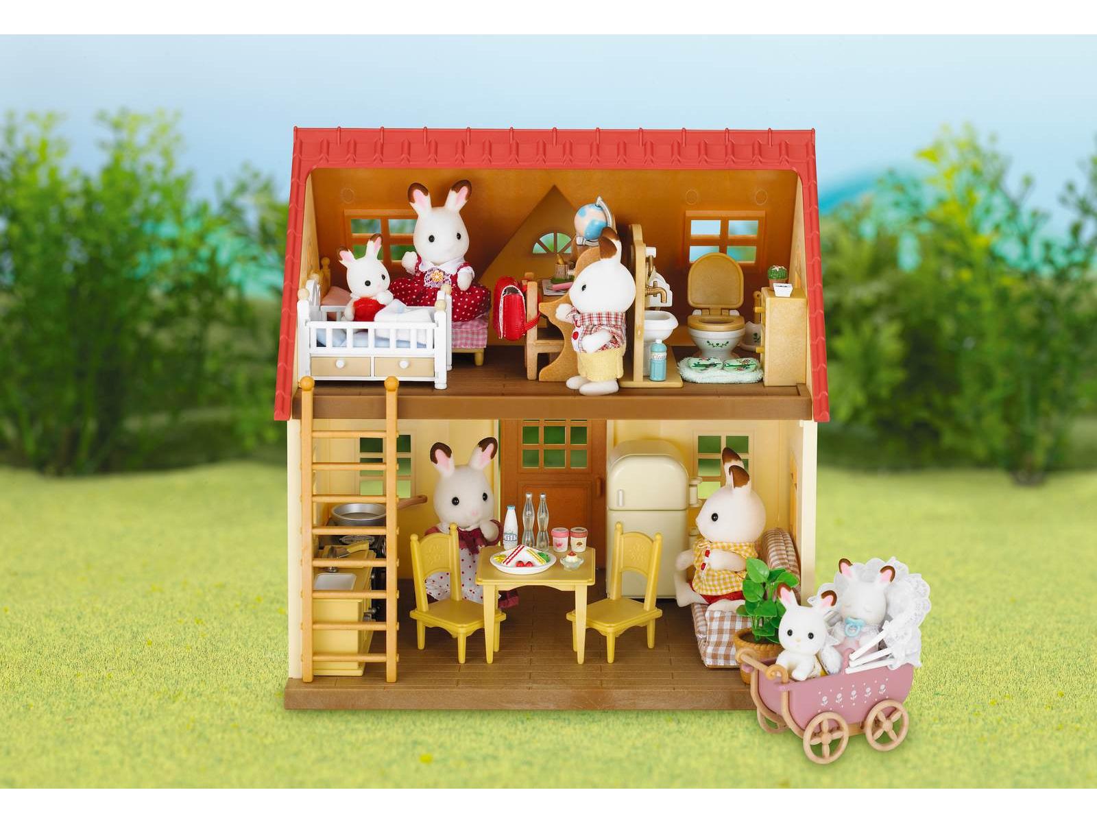 Set maison cottage cozy sylvanian