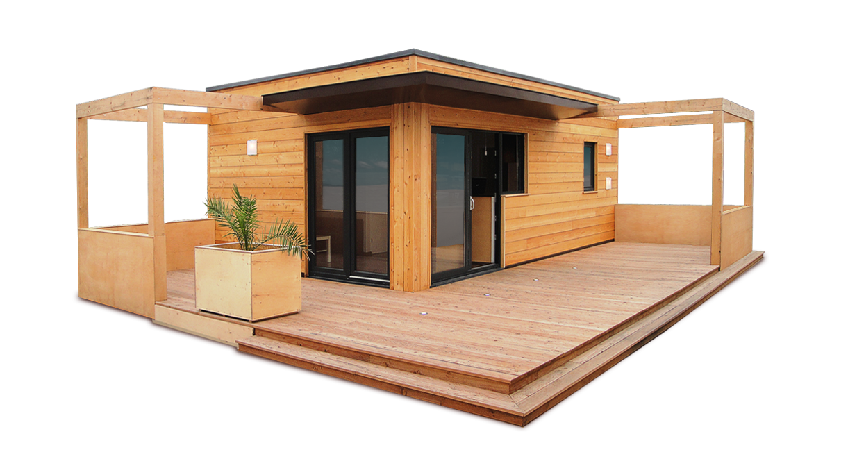 Chalet de jardin habitable
