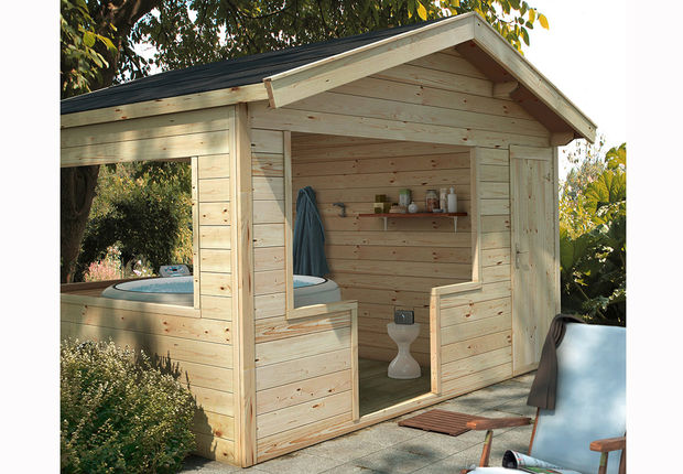 Abri de jardin joli castorama
