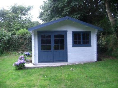 Cabane de jardin mobile
