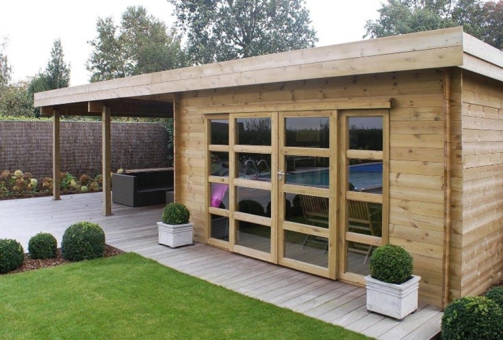 Abri jardin moderne
