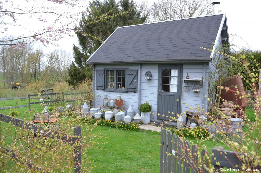 Cabane de jardin insolite
