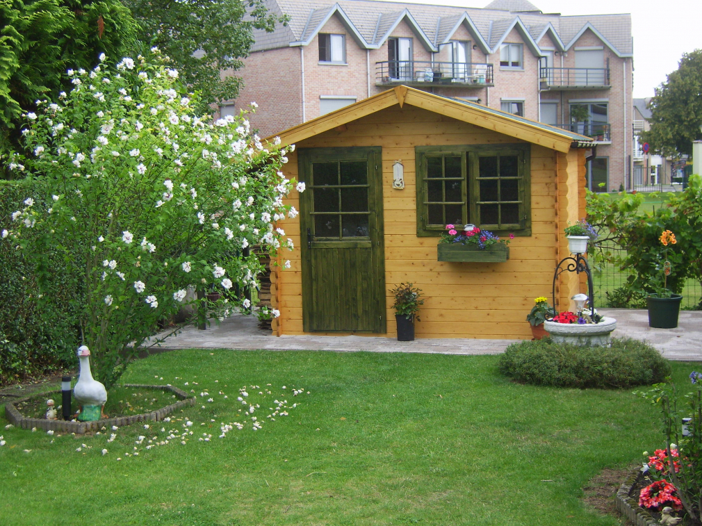 Chalet de jardin taxe