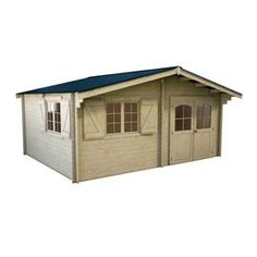 Chalet bois 6 x 3
