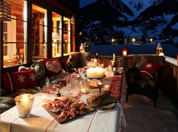 Chalet montagne restaurant