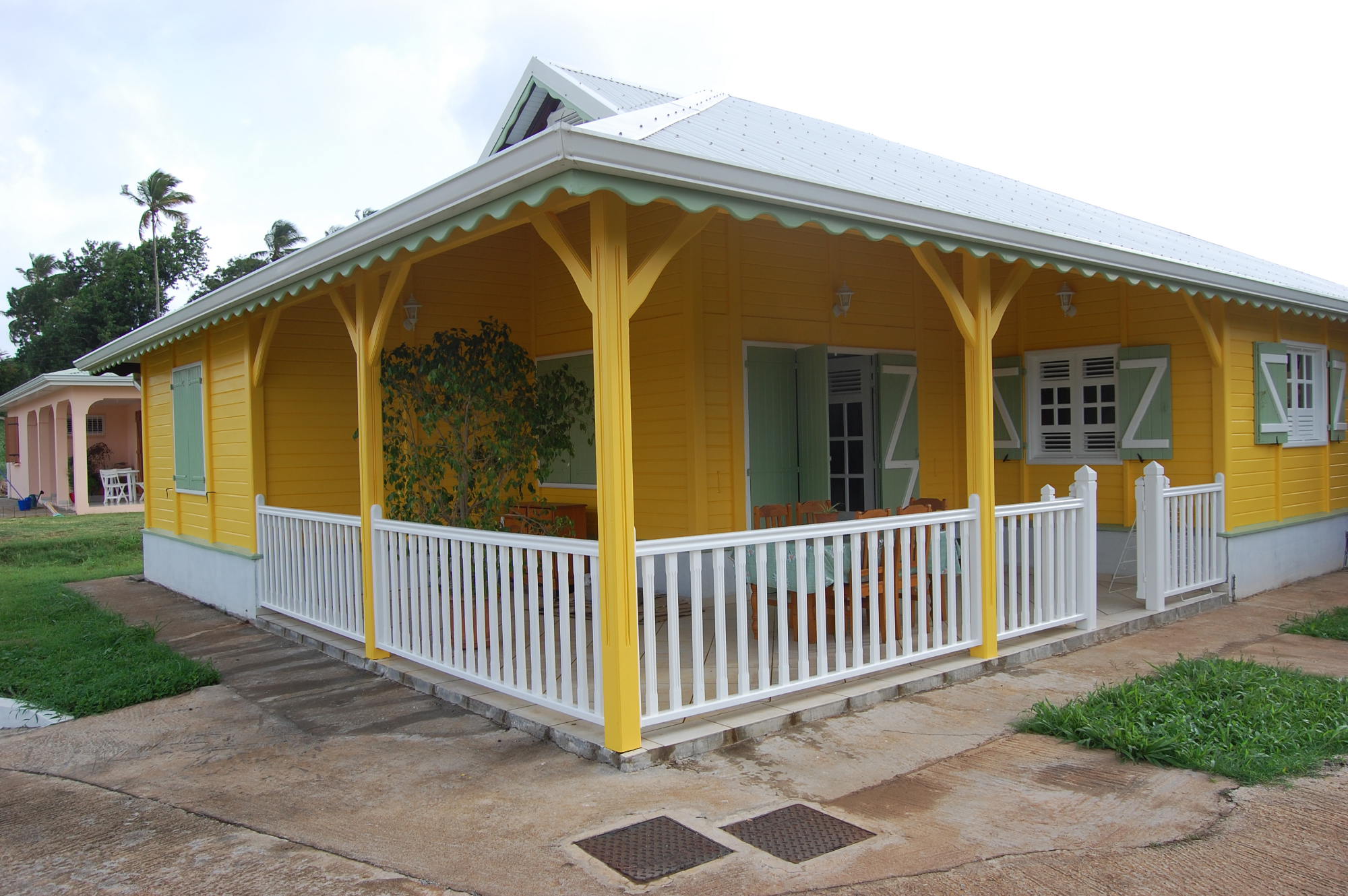 Chalet bois martinique