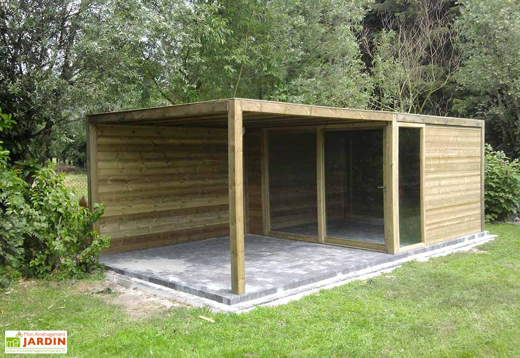 Abri bois de jardin
