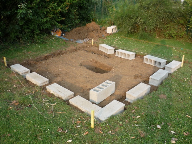 Abri jardin sans fondation
