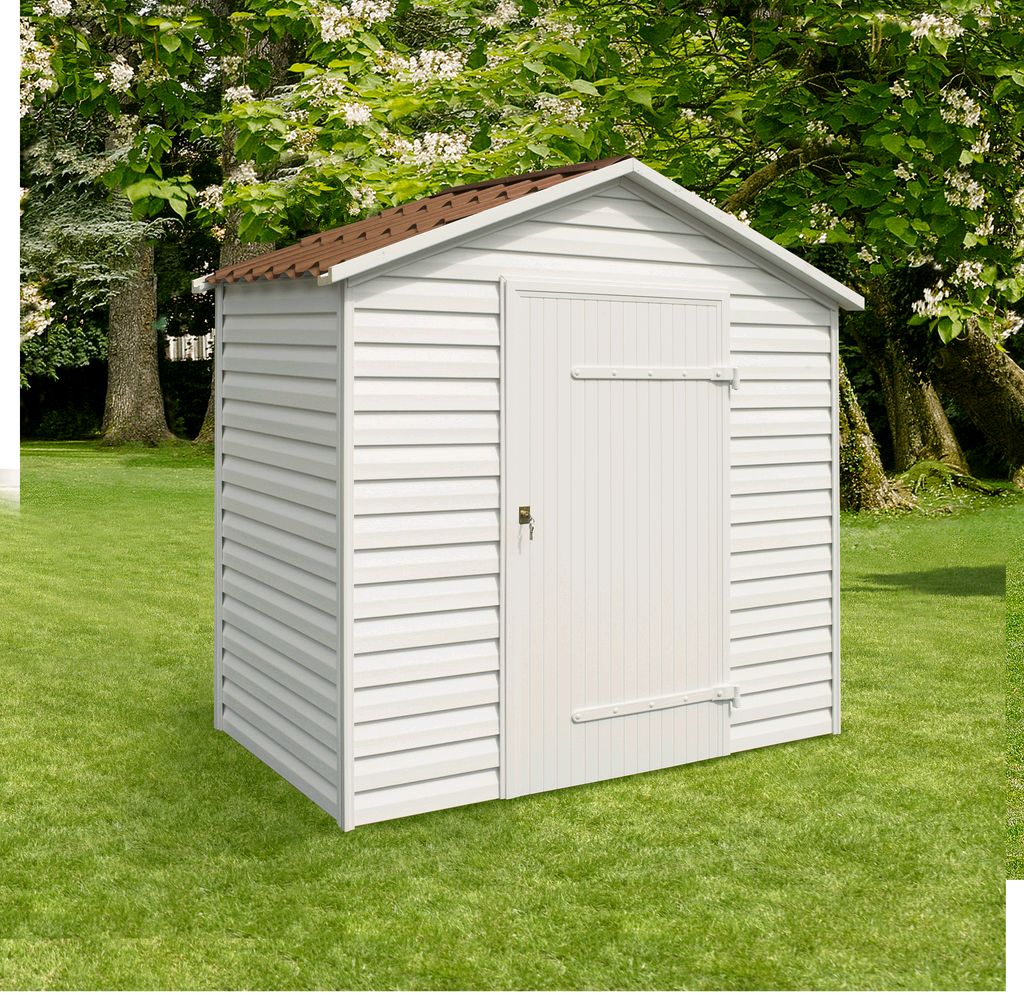 Abri de jardin pvc orion
