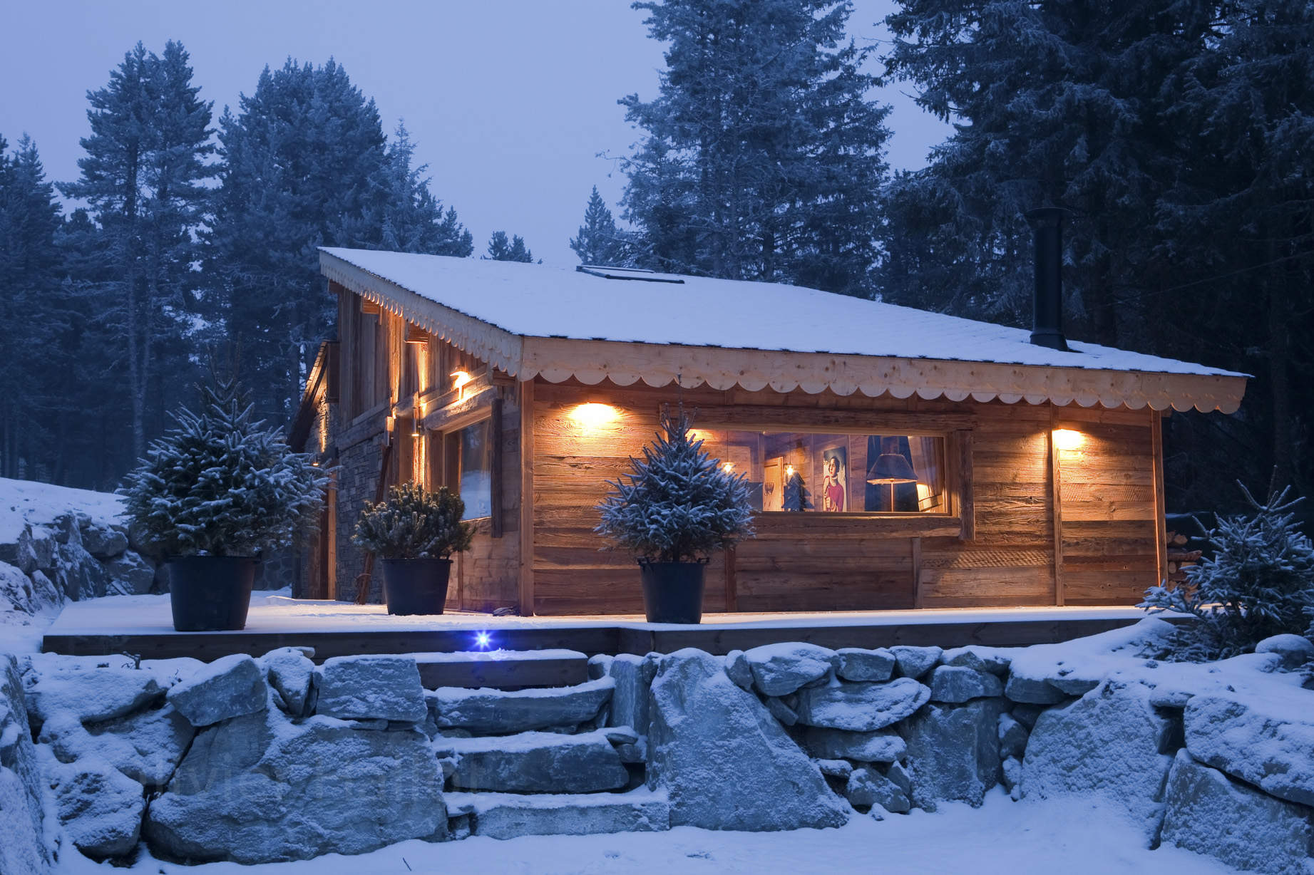 Chalet bois font romeu