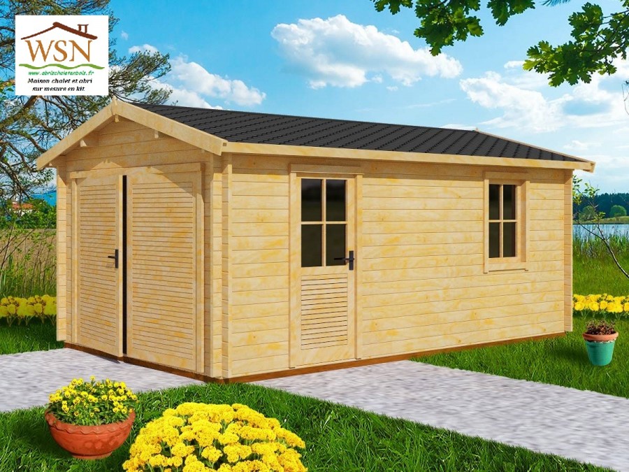 Abri de jardin 19m2

