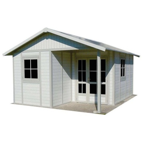Abris de jardin monopente pvc
