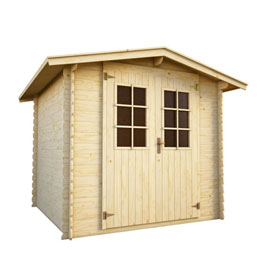 Abri jardin en bois castorama
