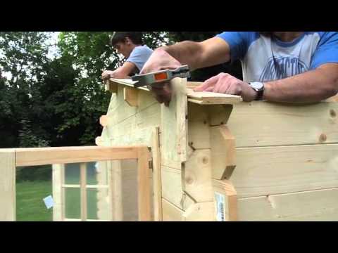 Chalet de jardin montage
