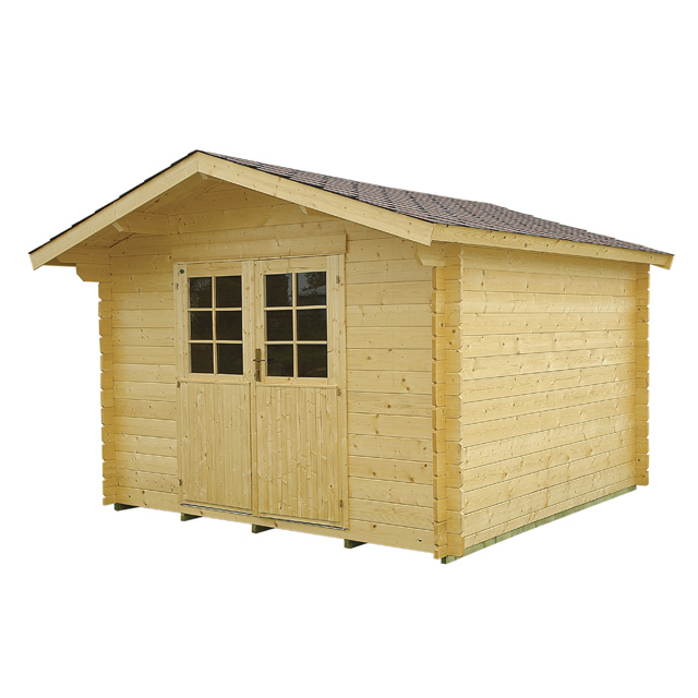 Chalet de jardin a castorama
