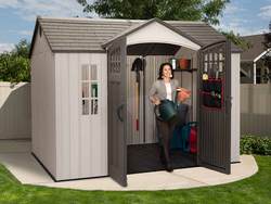 Abri de jardin en résine sentinel lifetime 7.44m2 ép. 23 mm
