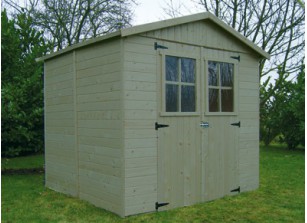 Cabane jardin bois

