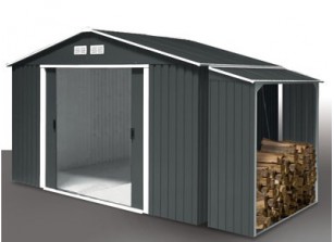 Abri de jardin en aluminium
