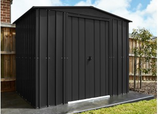 Abri jardin metal noir
