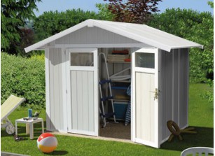 Chalet jardin pvc grosfillex

