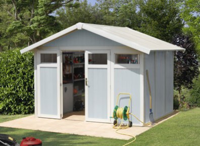 Chalet de jardin pvc belgique
