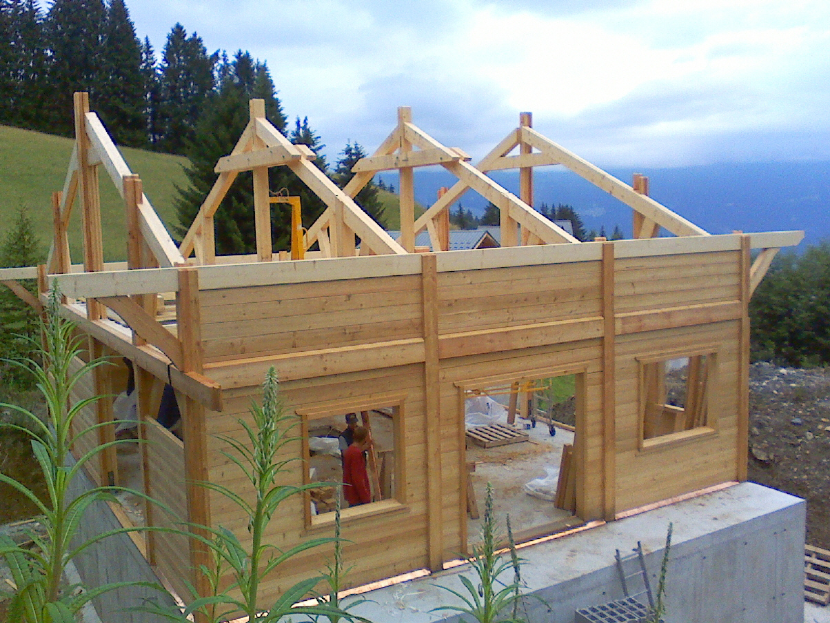Chalet ossature bois en kit
