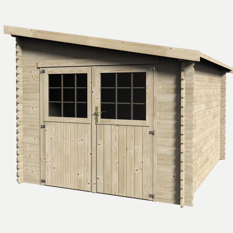 Abri de jardin 1m x 1m
