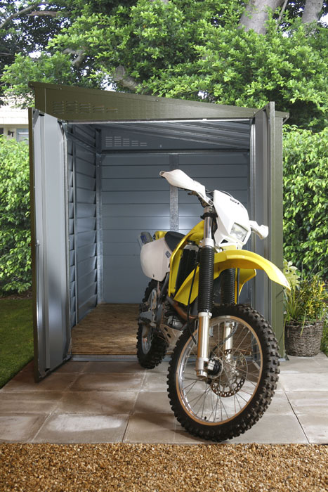Abri moto exterieur
