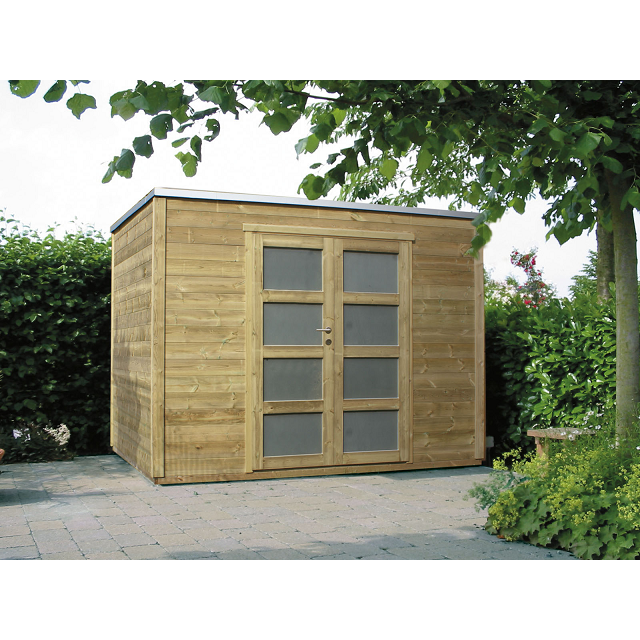 Cabane de jardin rectangulaire
