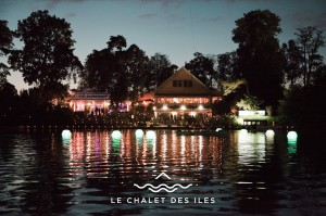 Chalet des iles paris soirée
