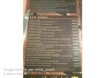 Chalet savoyard restaurant livry gargan