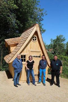 Cabane de jardin feerique
