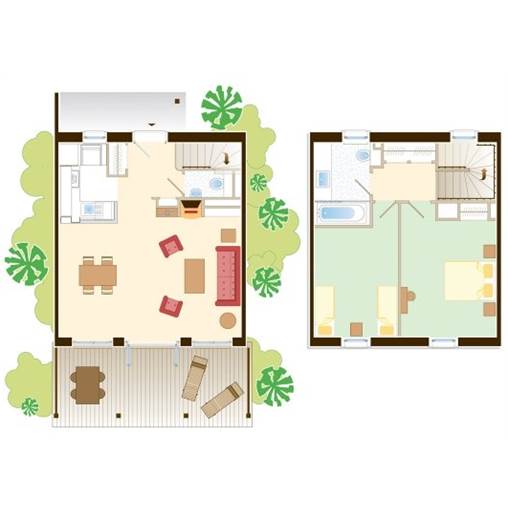 Photo cottage premium lac d'ailette