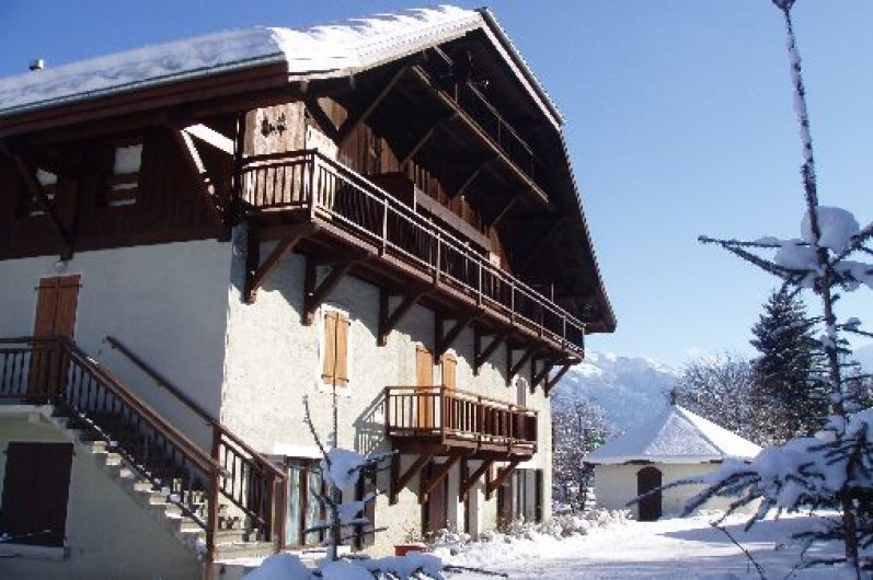 Location chalet typique savoyard