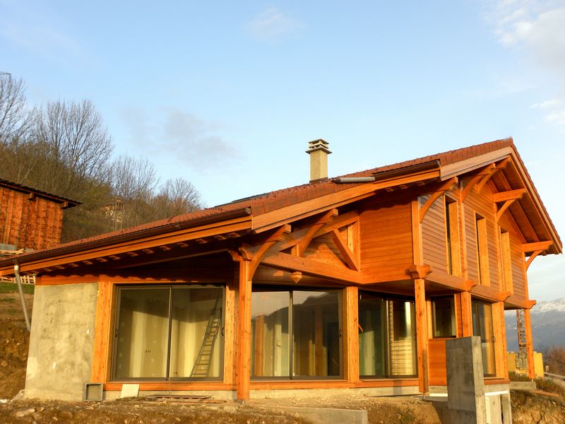 Chalet ossature bois