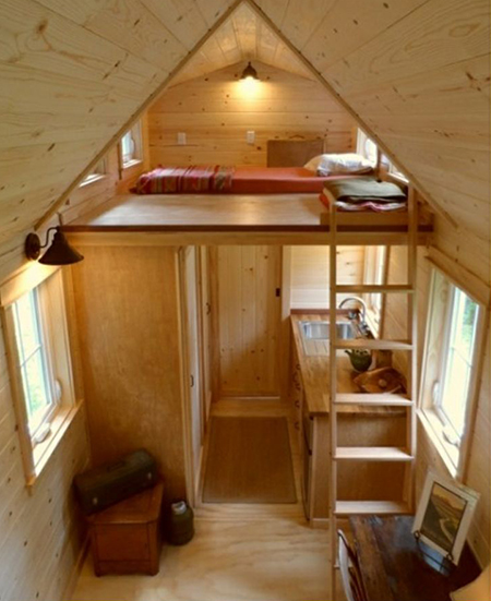 Cabane jardin aménagée
