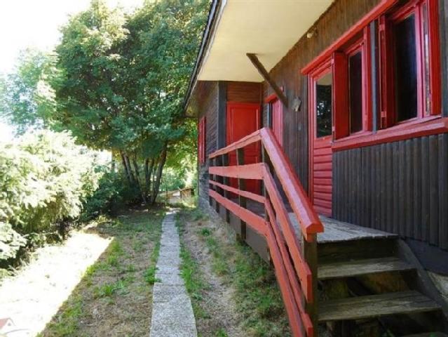 Chalet bois gard
