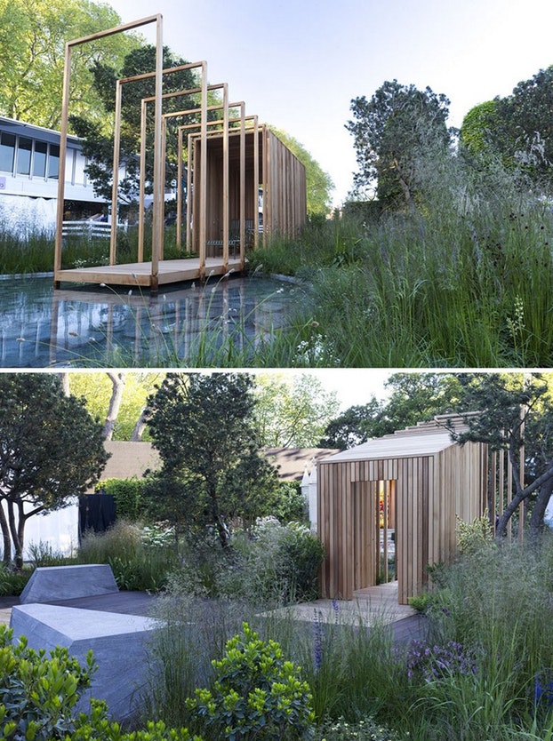 Cabane jardin nature et decouverte
